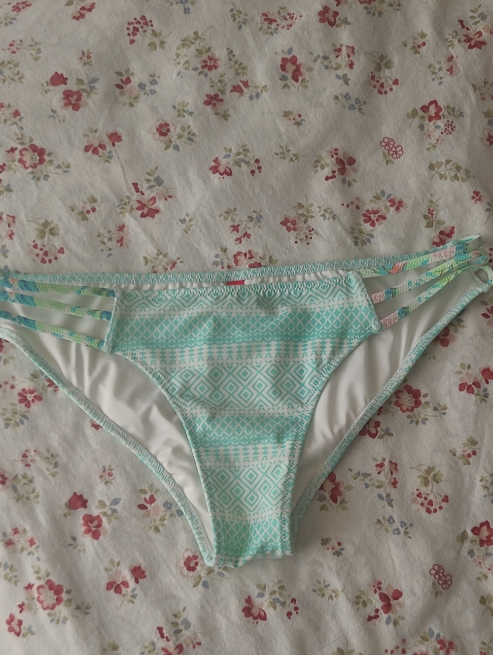 Victoria's Secret Mint Color Bikini Bottoms Size M